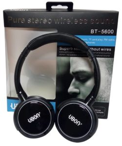 Ubon 5600 Pure stereo wireless bluetooth headphone with mic