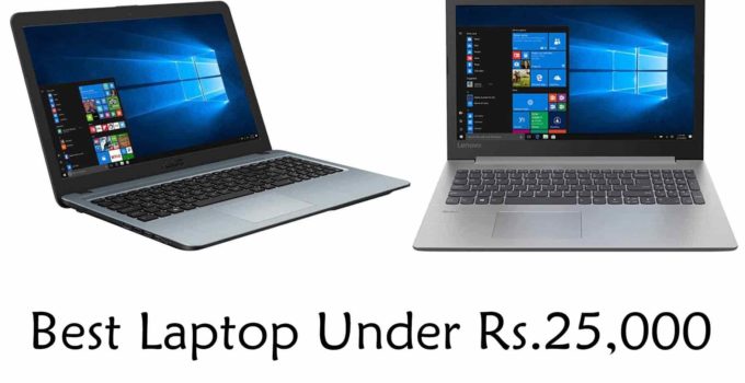 Best Laptop Under 25000 In India