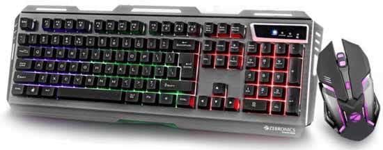 Zebronics Transformer Gaming Keyboard