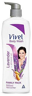 Vivel Body Wash, Lavender and Almond Oil, 500 ml